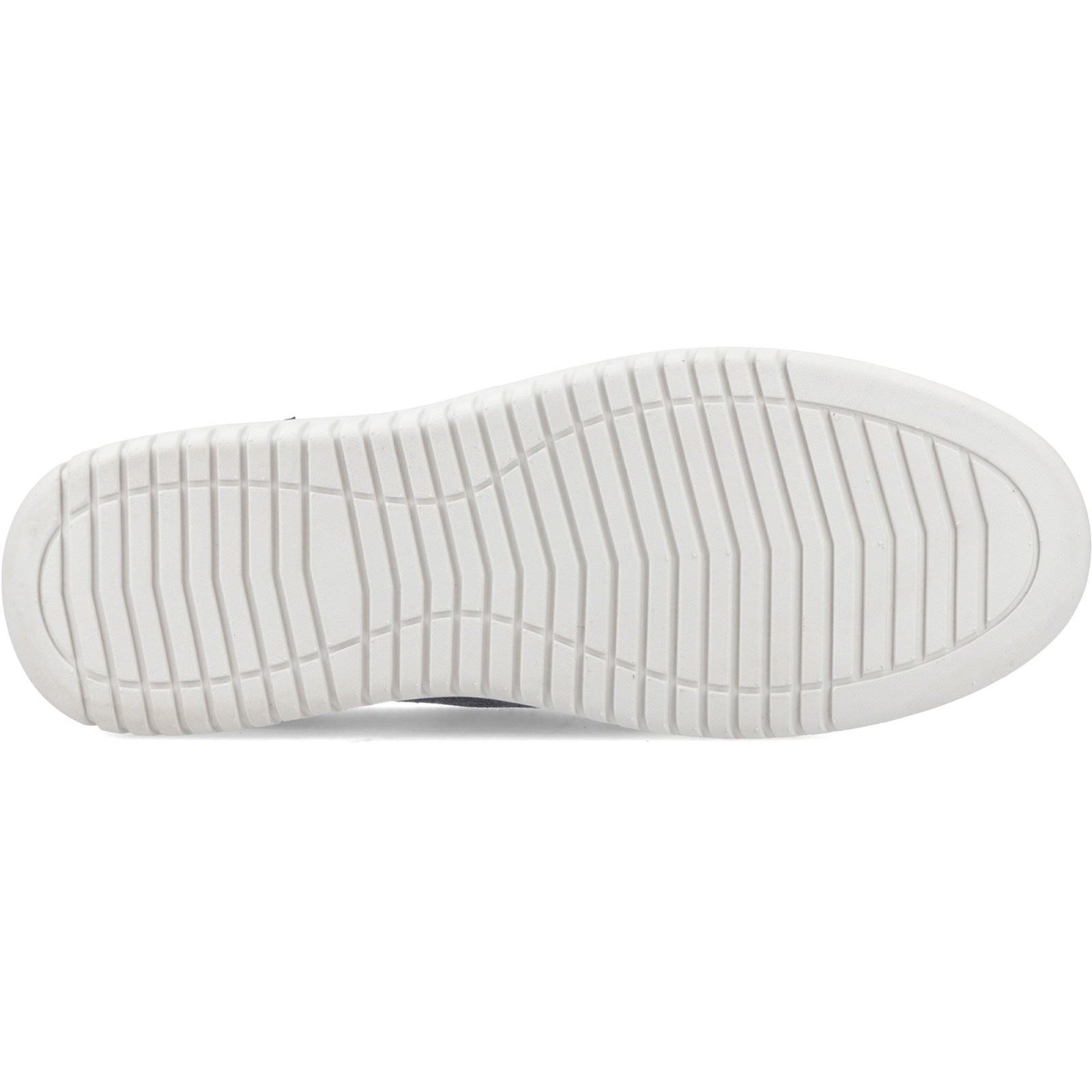 Hush Puppies Damon Slip on Textile Men's Navy Loafers