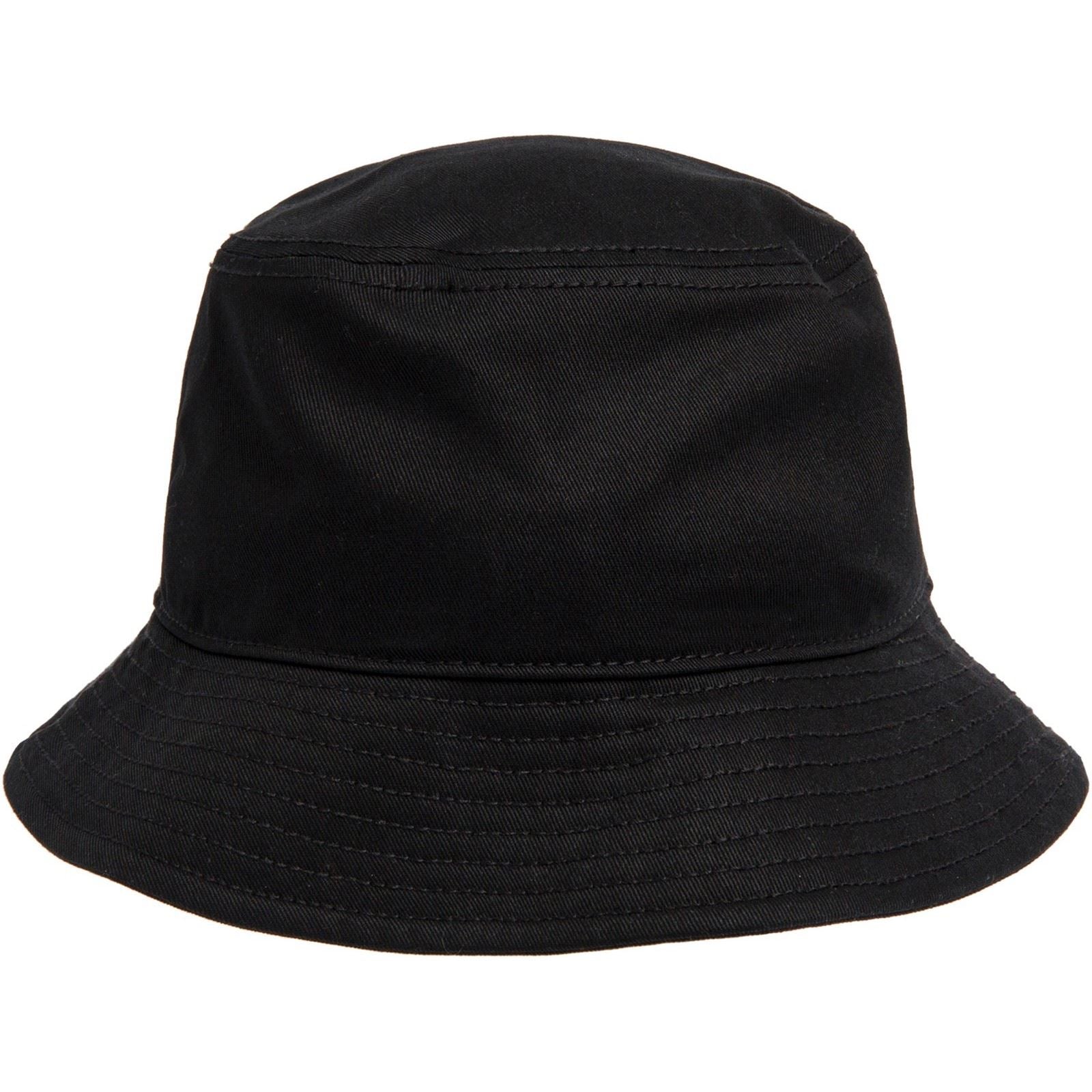 Caterpillar Cotton Black Bucket Hat