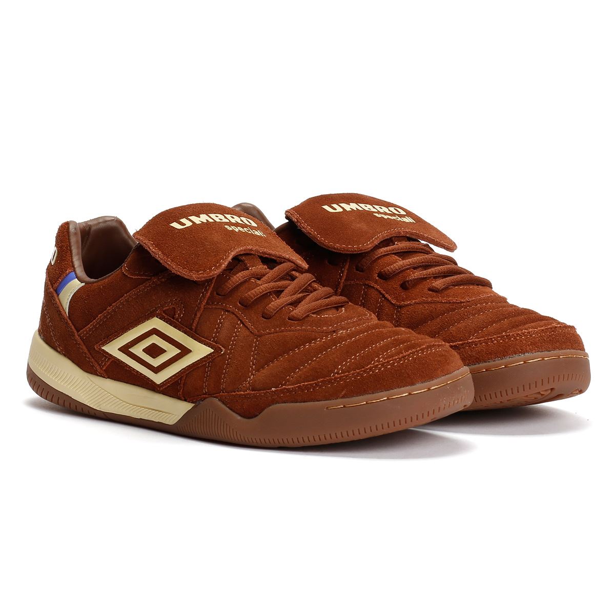 Umbro Speciali TR Suede Dark Brown/Cream Trainers