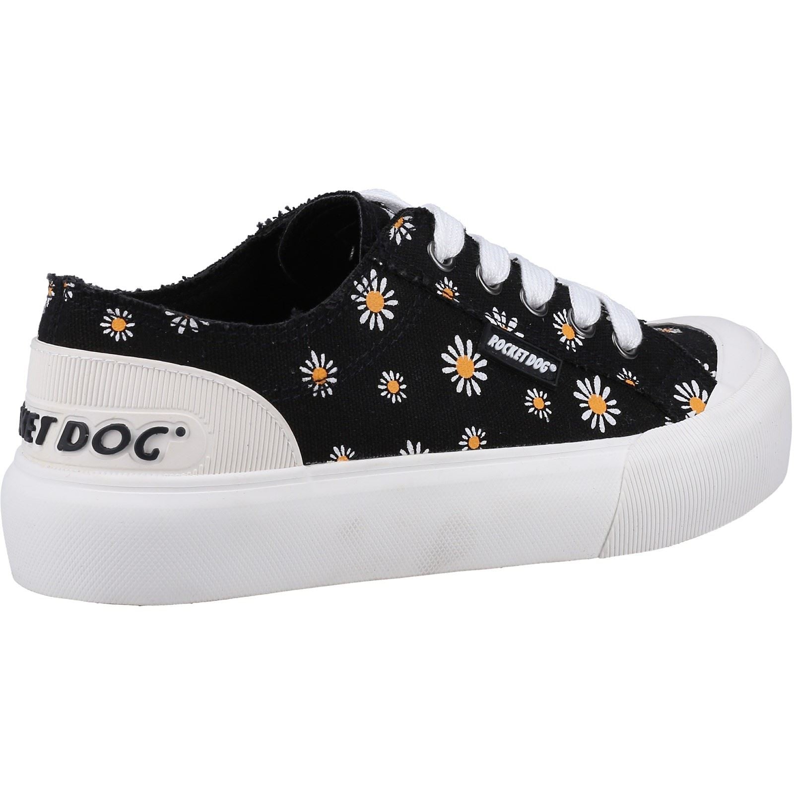Rocket Dog Jazzin Plus Dixie Cotton Women's Black Trainers