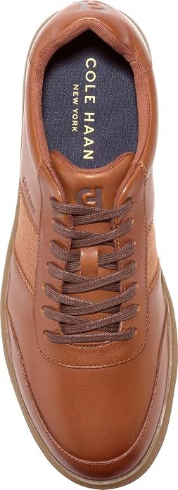 Cole Haan Grand Crosscourt Gates Leather Men's Tan Trainers