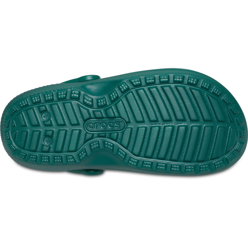 Crocs Classic Lined Clog Synthetic Emerald Clogs