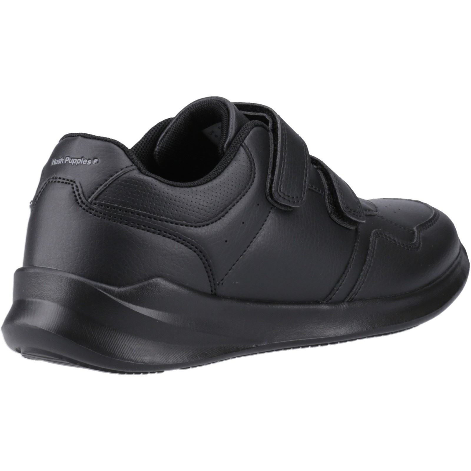 Hush Puppies Marling Easy Youth Black Shoes - UK 6