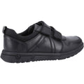Hush Puppies Spencer Leather Junior Black Shoes