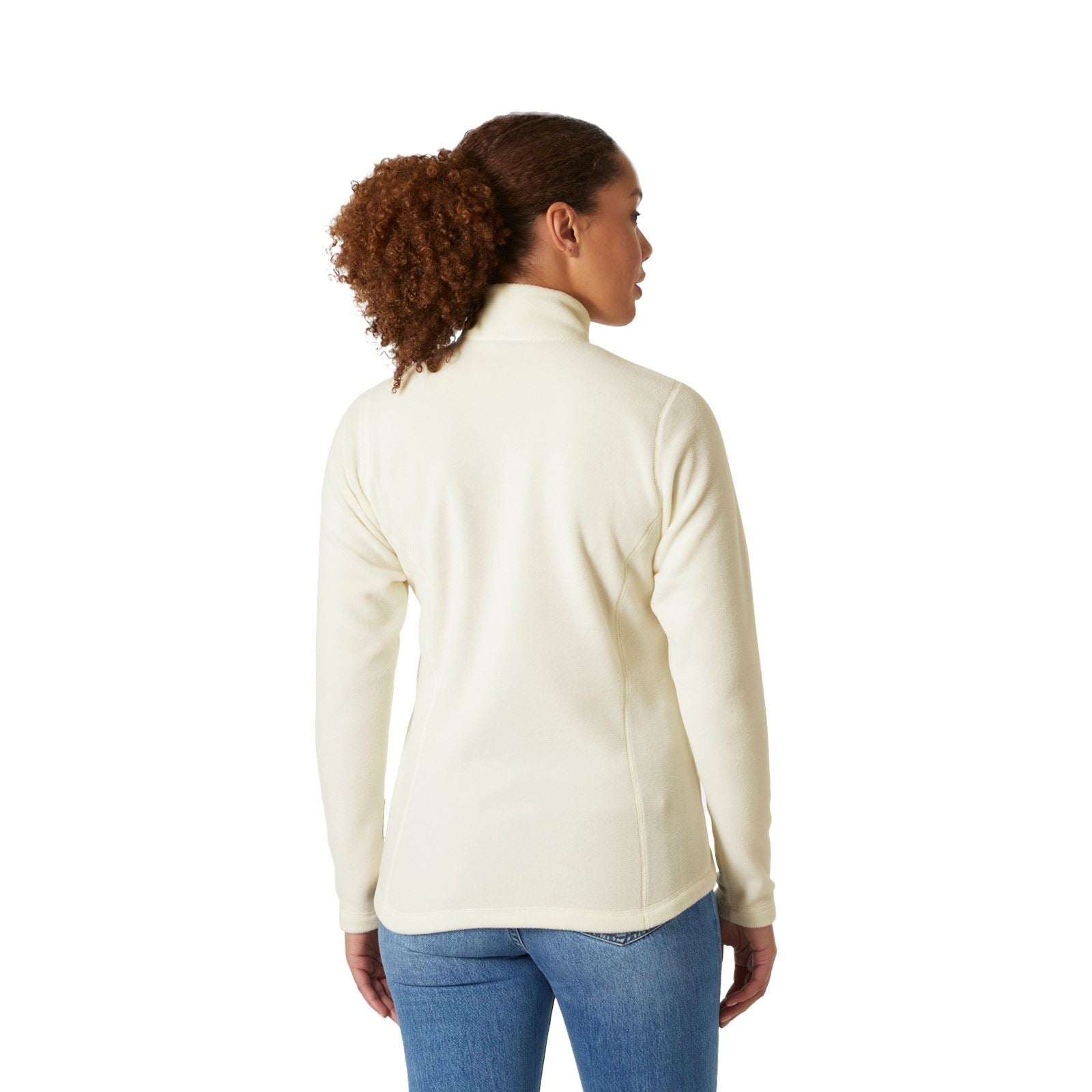 Helly Hansen Sport Daybreaker 1/2 Zip Polyester Women's White Fleece Pullover