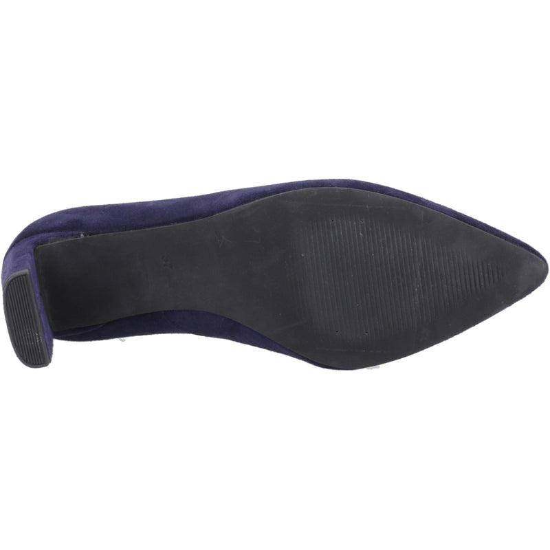 Hush Puppies Olivia Suede Women's Navy Shoes