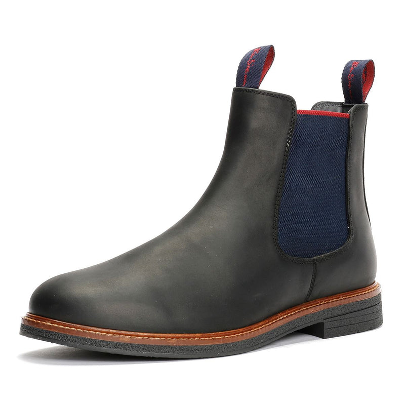 Ben Sherman Walker Chelsea Leather Men's Black Boots