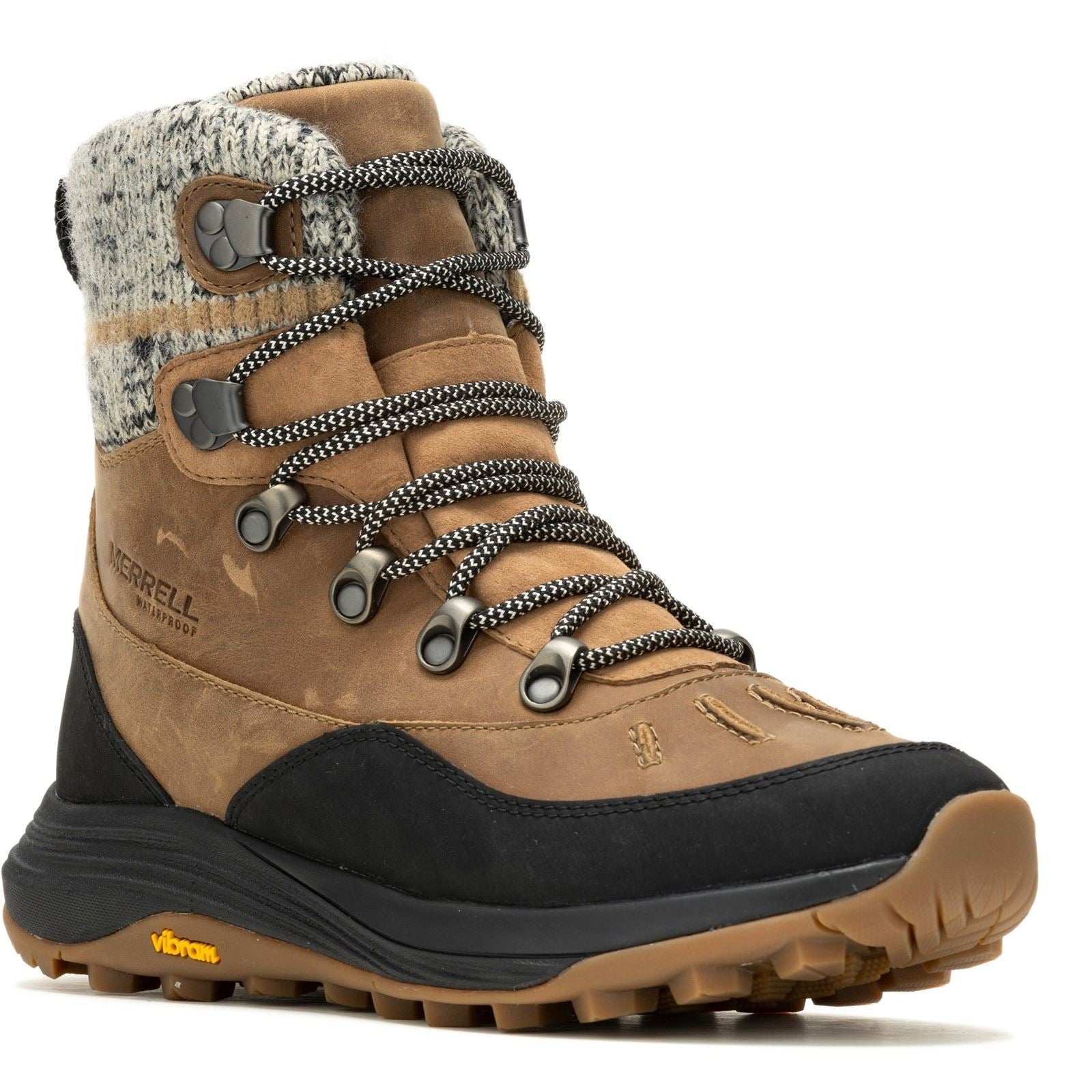 Merrell Siren 4 Thermo Mid Zip Leather Women's Tobacco Hiking Boots