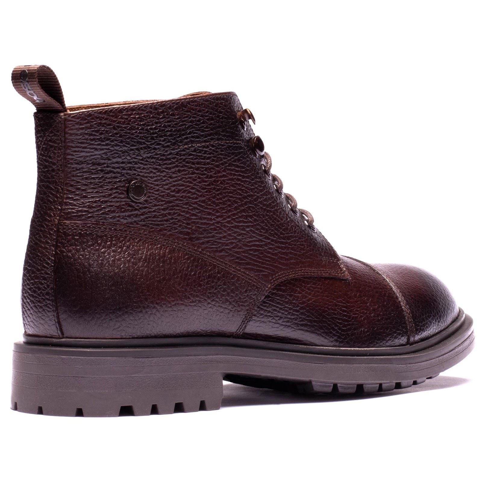 Base London Mercer Leather Men's BROWN Ankle Boots
