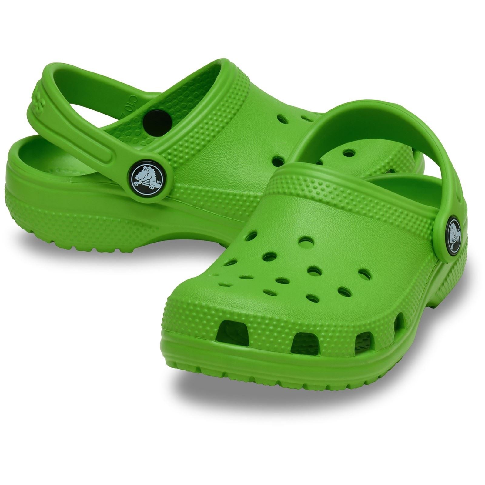 Crocs Classic Toddler EVA Unisex Kid's Crocs Green Clogs