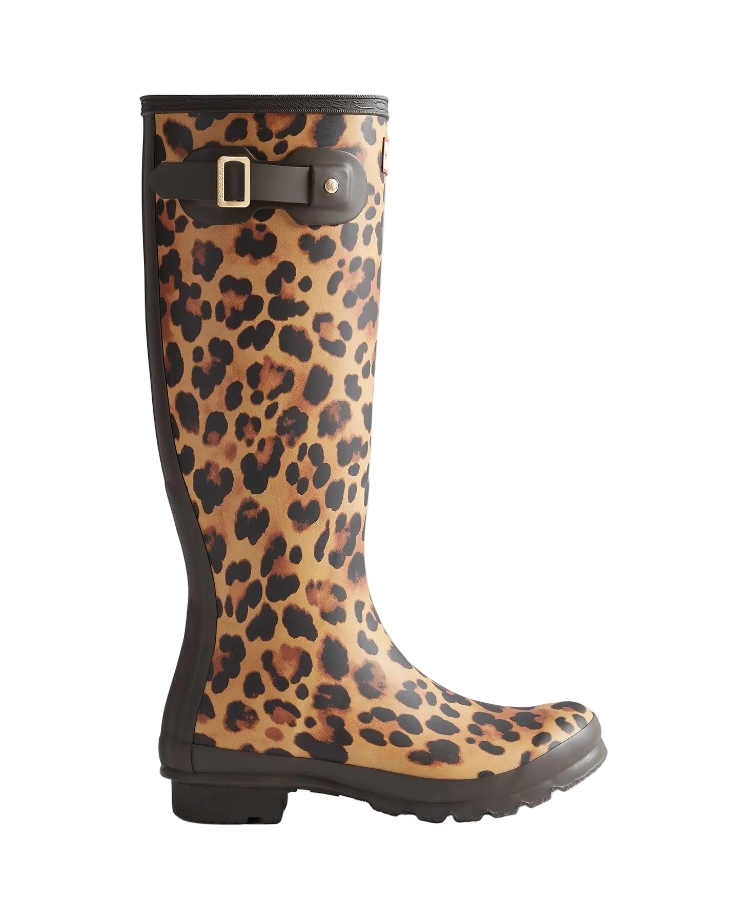 Hunter Original Chelsea Rubber Women's Leopard Wellington Boots