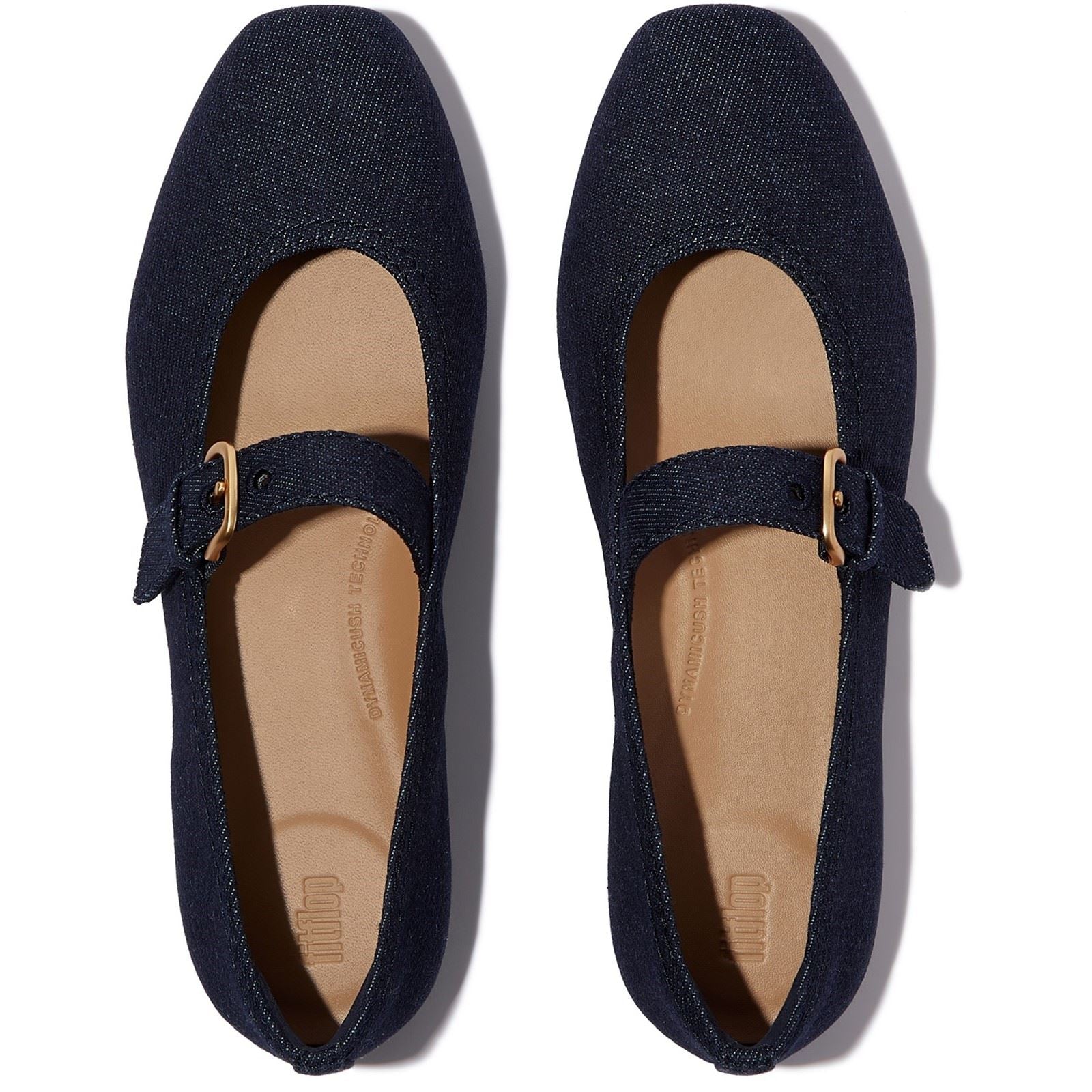 Fitflop Delicato Polyester Women's Dark Denim Shoes