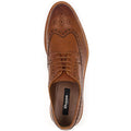 Dune Superior Suede Men's Brown Brogues Shoes