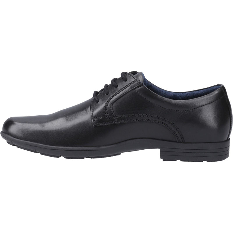 Pod Alec Leather Men's Black Lace-Up Shoes