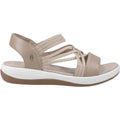 Hush Puppies Susanna Leather Women's Taupe Sandals