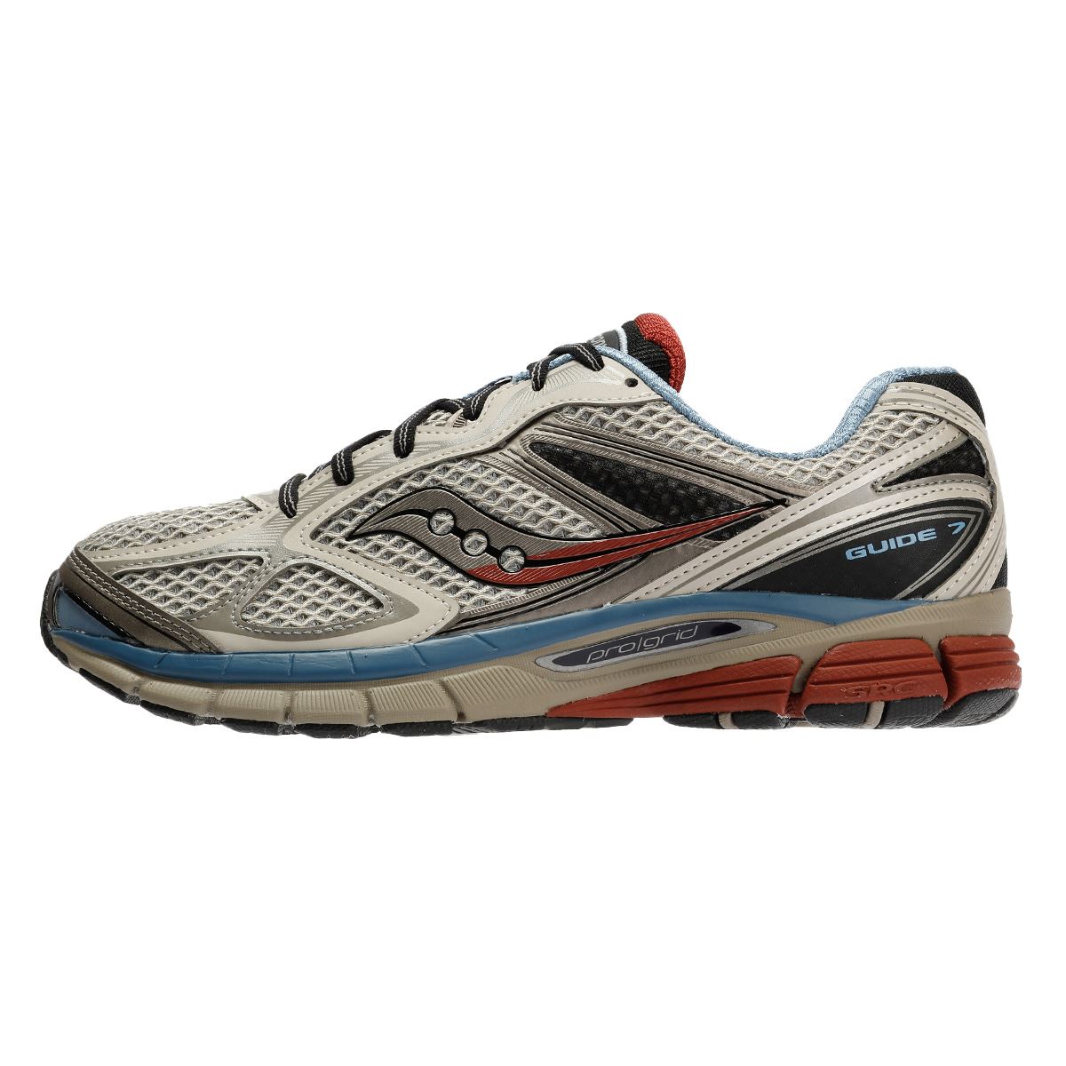 Saucony ProGrid Guide 7 Taupe/Black Trainers