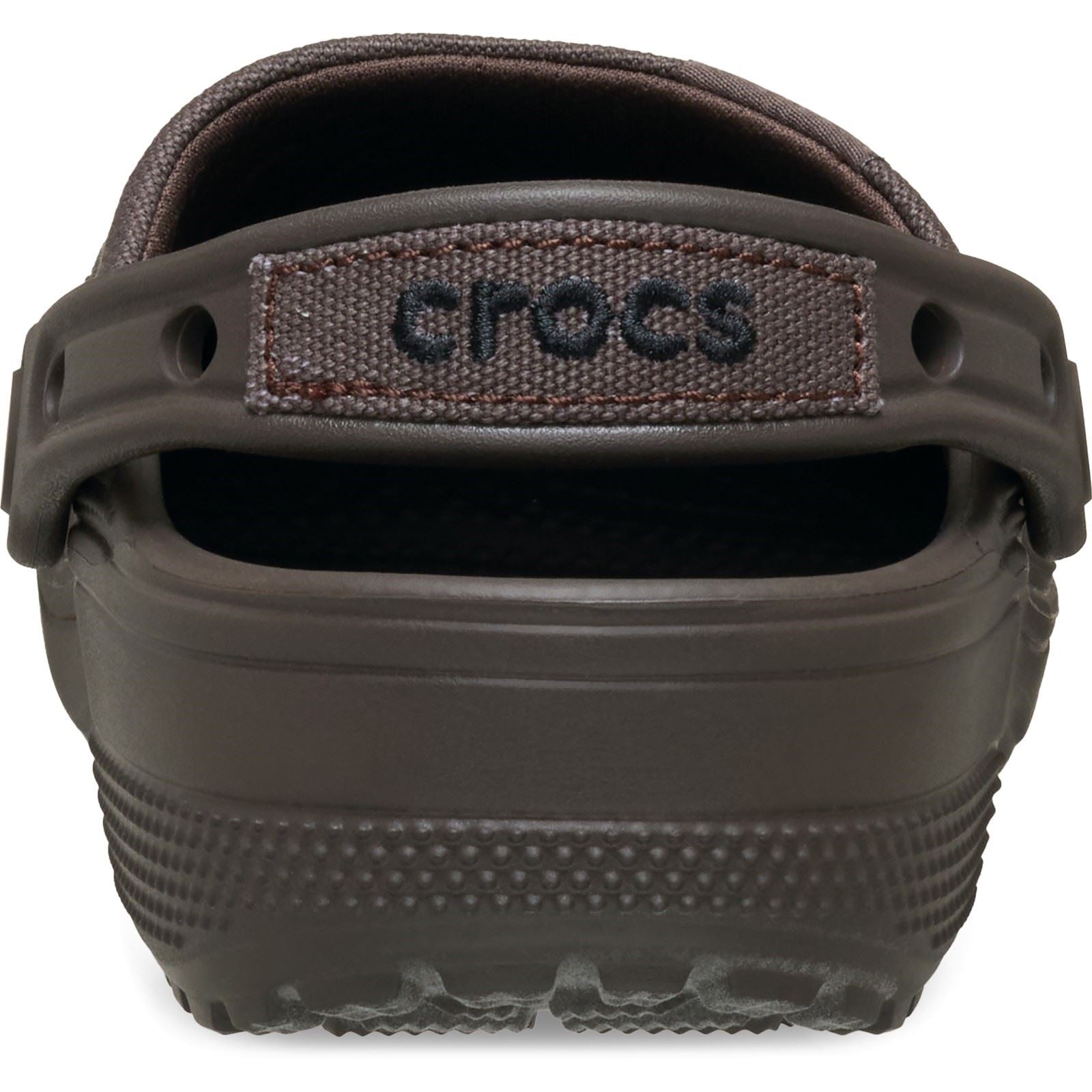 Crocs Classic Crafted Textile Blend Women's Espresso Clogs