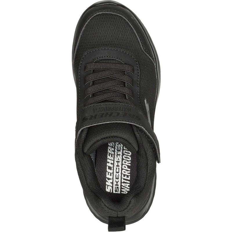 Skechers Bounder - Dripper Drop Synthetic Junior/Youth Boy's Black Trainers