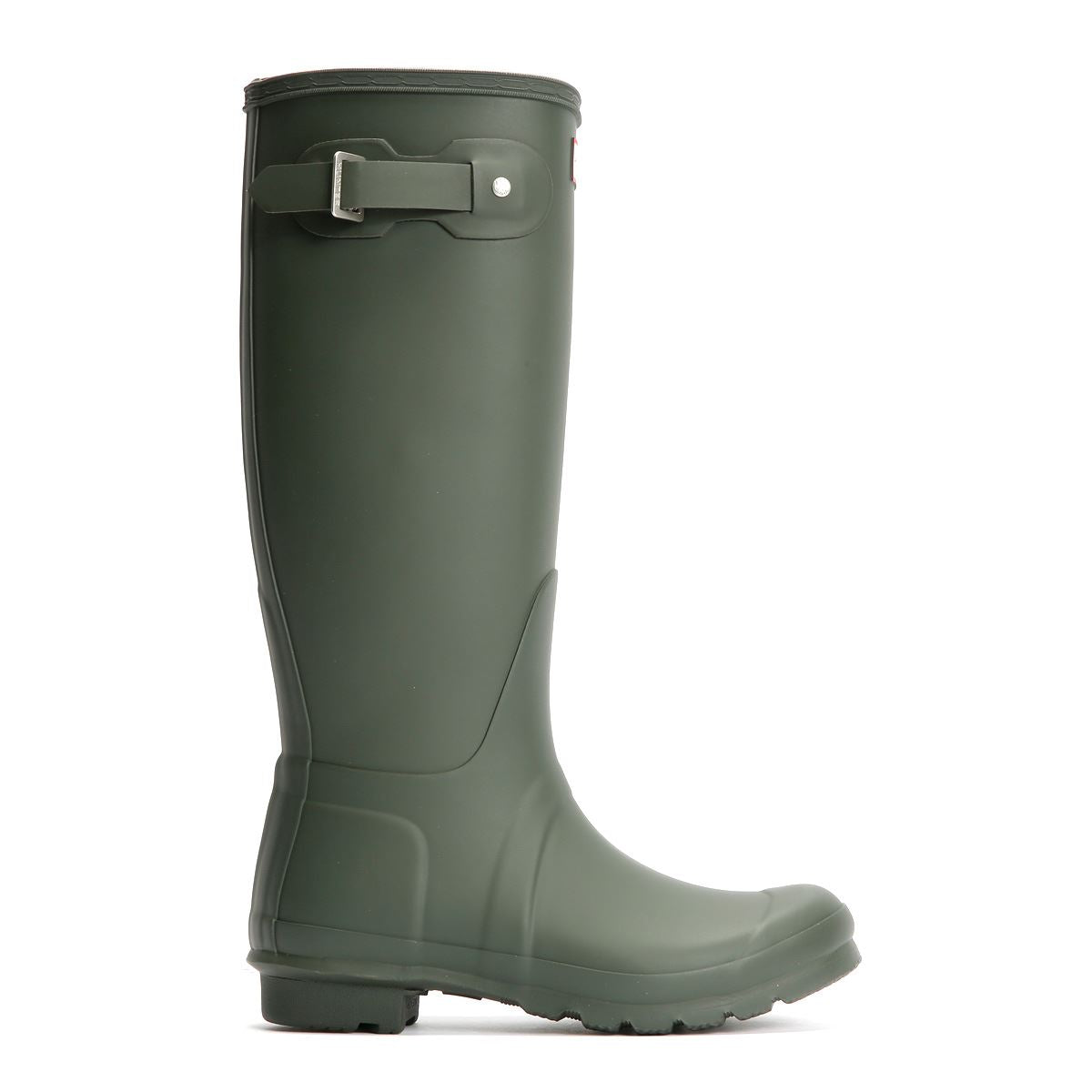 Hunter Original Tall Rubber Women's Dark Olive Wellington Boots