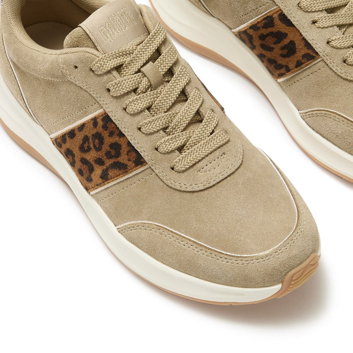 Fitflop F-Mode Flow Suede Women's Cappuccino Trainers