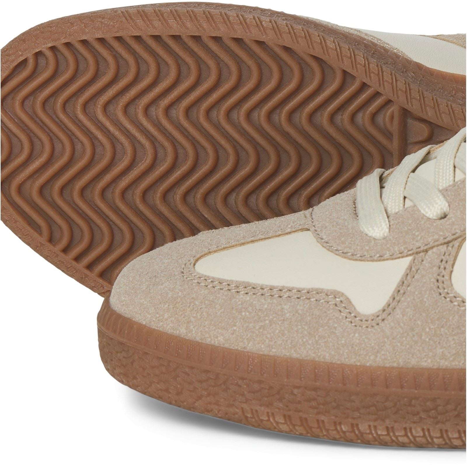 Jack & Jones Valencia Synthetic Men's Fog Savannah Tan Trainers