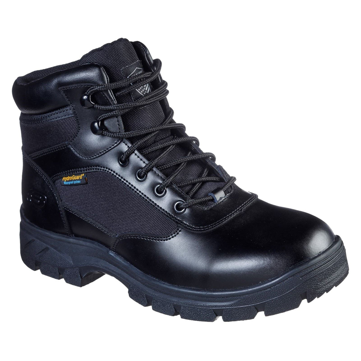 Skechers Workwear Wascana Benen WP Tactical Leather Men's Black Safety Boots