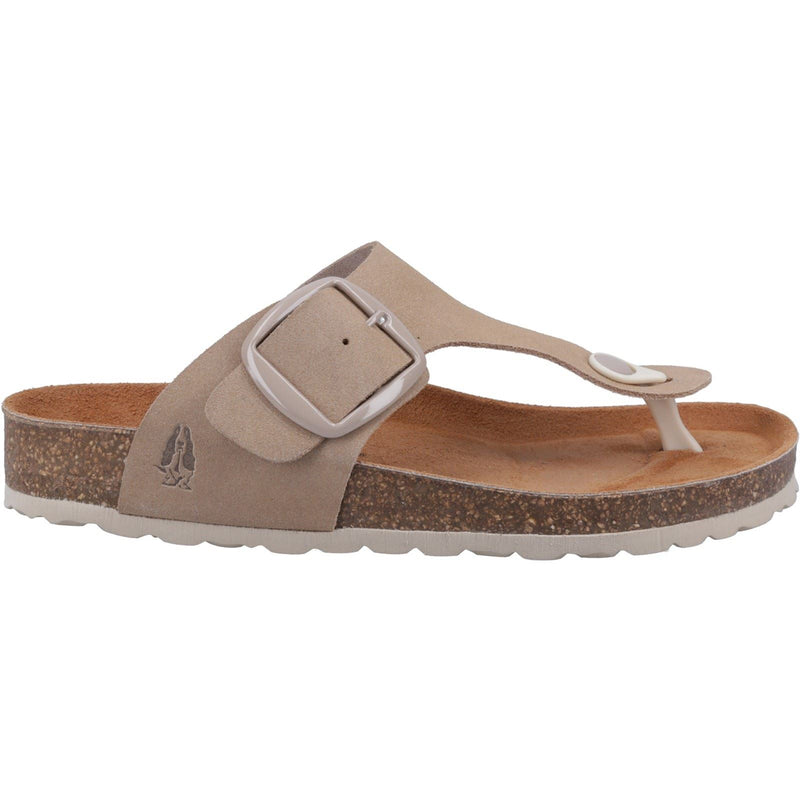 Hush Puppies Billie Suede Women's Taupe Sandals