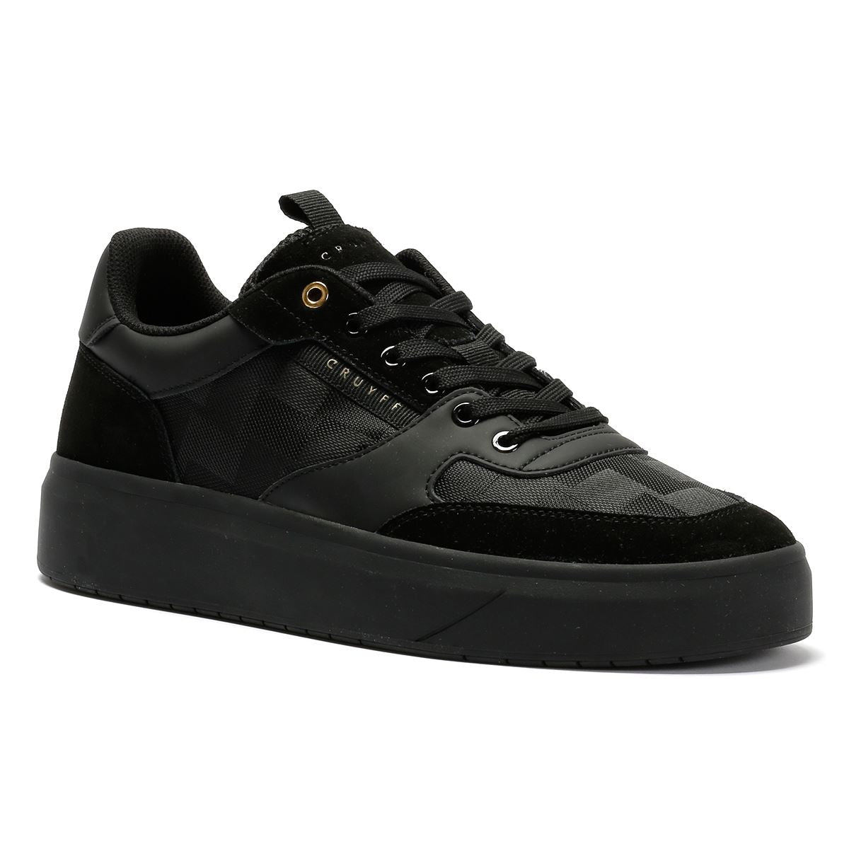 Cruyff Terra Court Men's Black/Gold Trainers