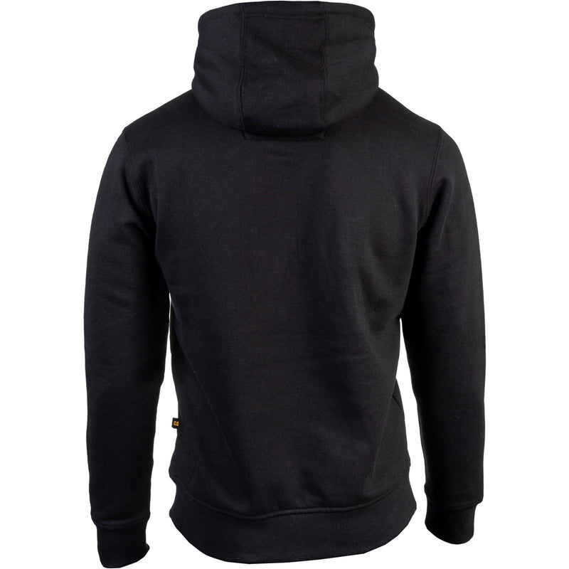 Caterpillar Trademark Cotton Men's Black Hooded Sweatshirt