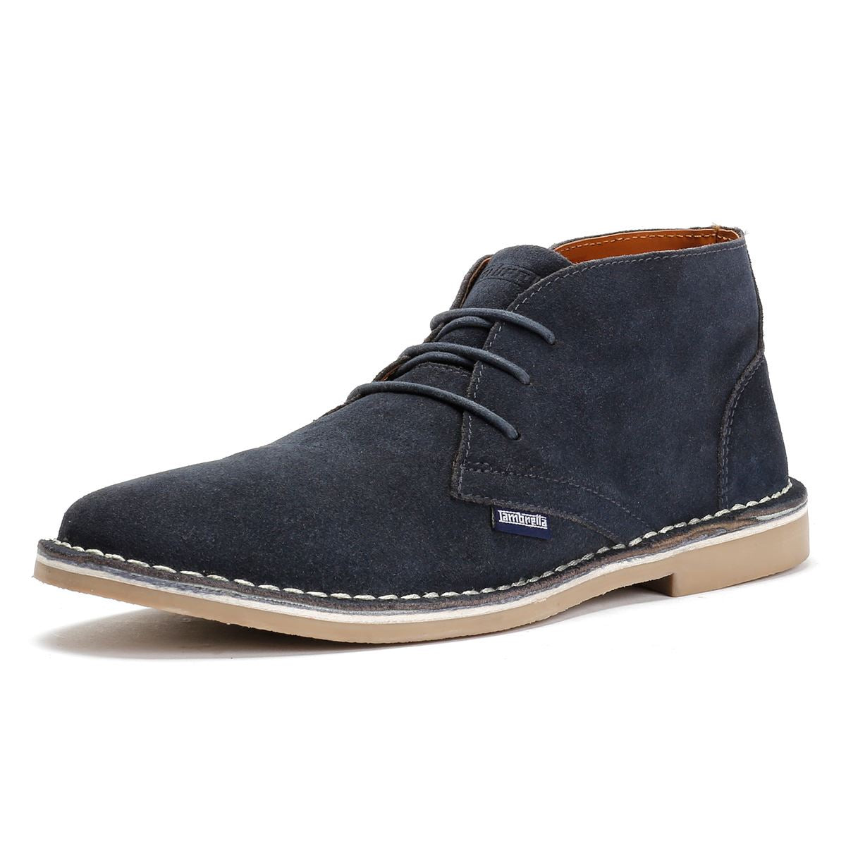Lambretta Chiswick Suede Men's Navy Boots