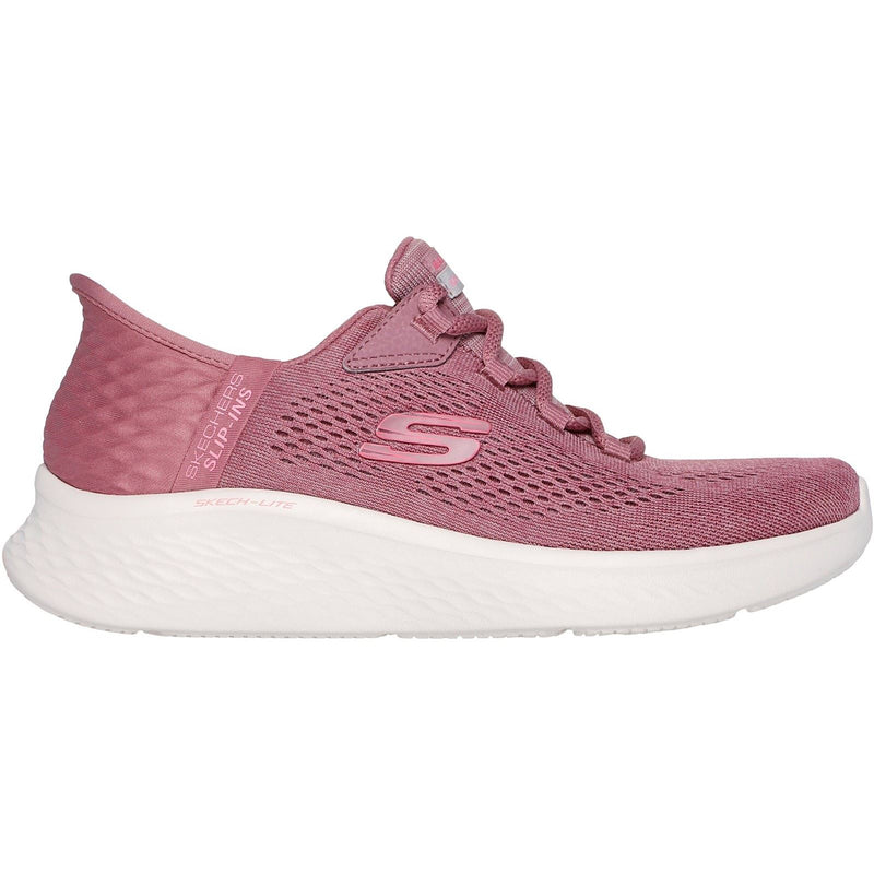 Skechers Skech-Lite Pro Natural Textile Women's Dark Mauve Trainers