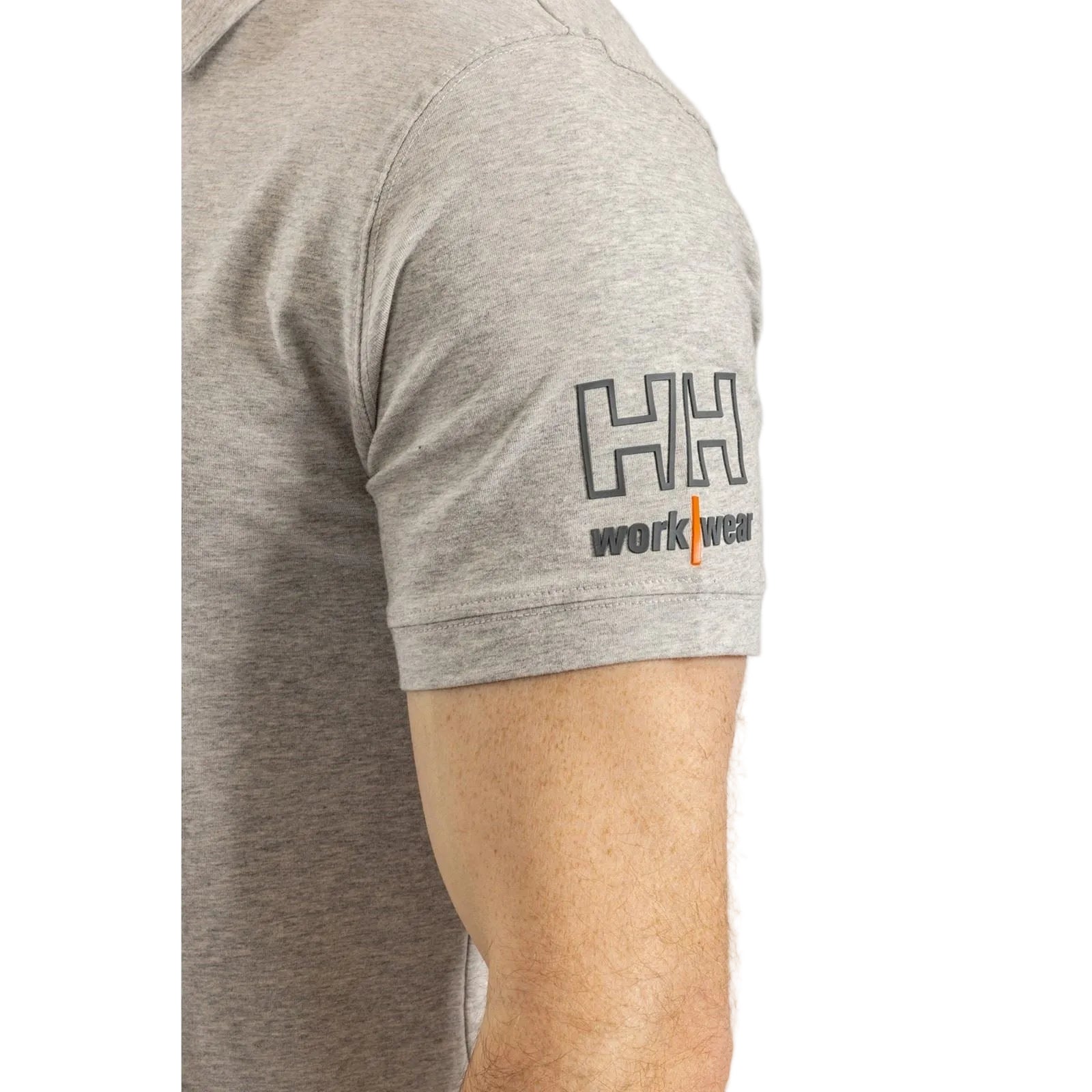 Helly Hansen Workwear Kensington Cotton Men's Grey Polo Shirt