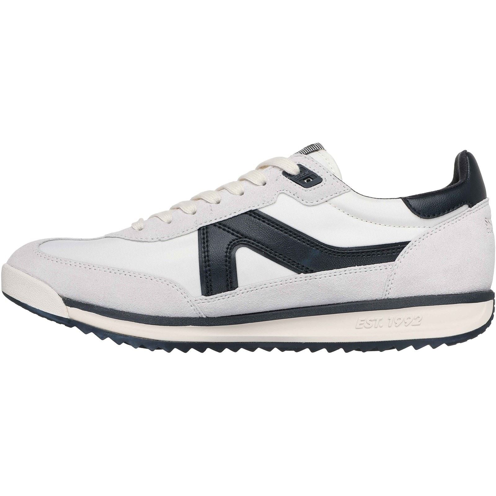 Skechers SKX 92 Spective Leather Men's White/Black Trainers