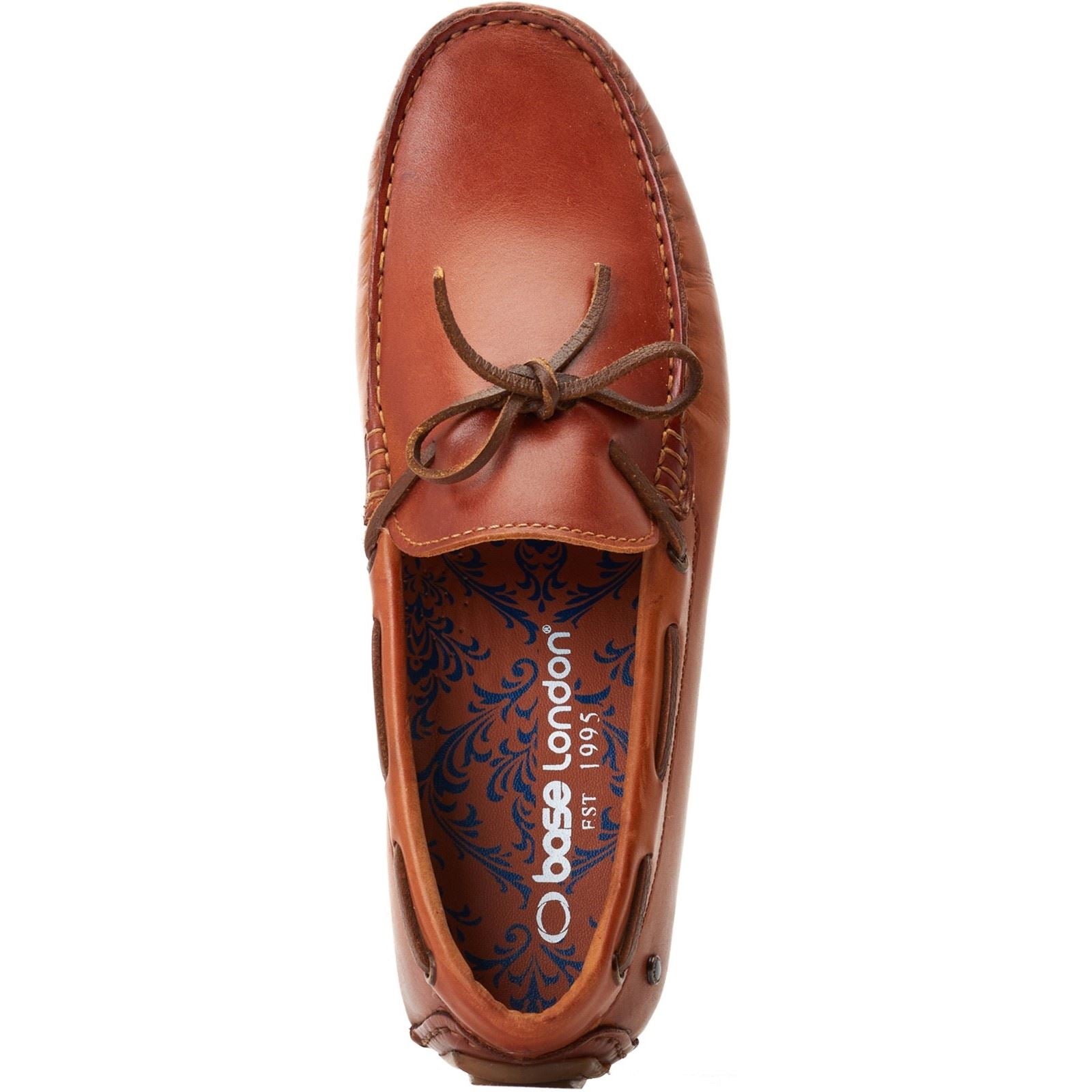 Base London Brooks Leather Men's Burnt Tan Loafers
