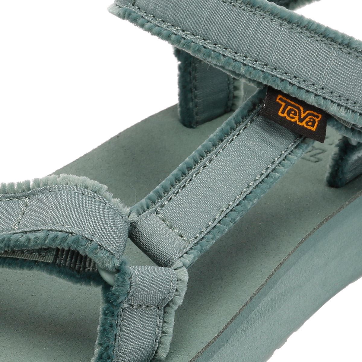 Teva Midform Universal Canvas Women's Silver Pine Sandals