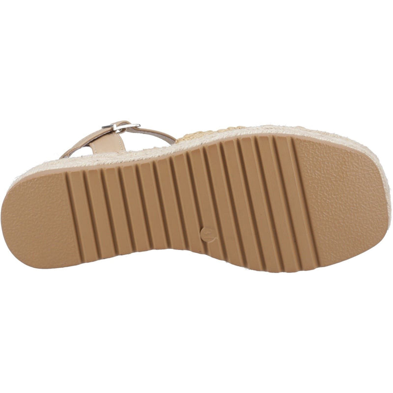 Hush Puppies Jemma Espadrille Synthetic Women's Tan Sandals