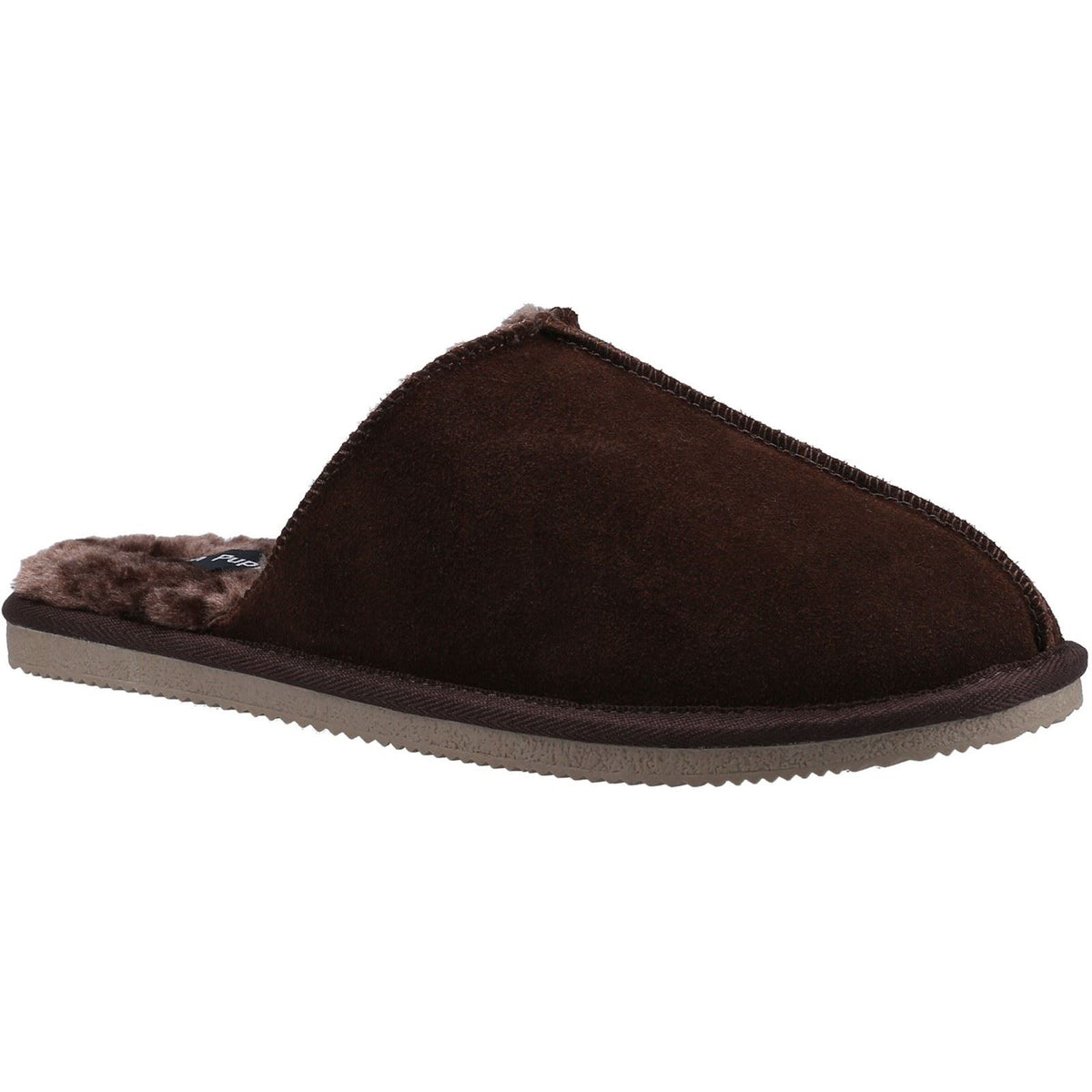 Hush Puppies Coady Suede Men's Brown Slippers