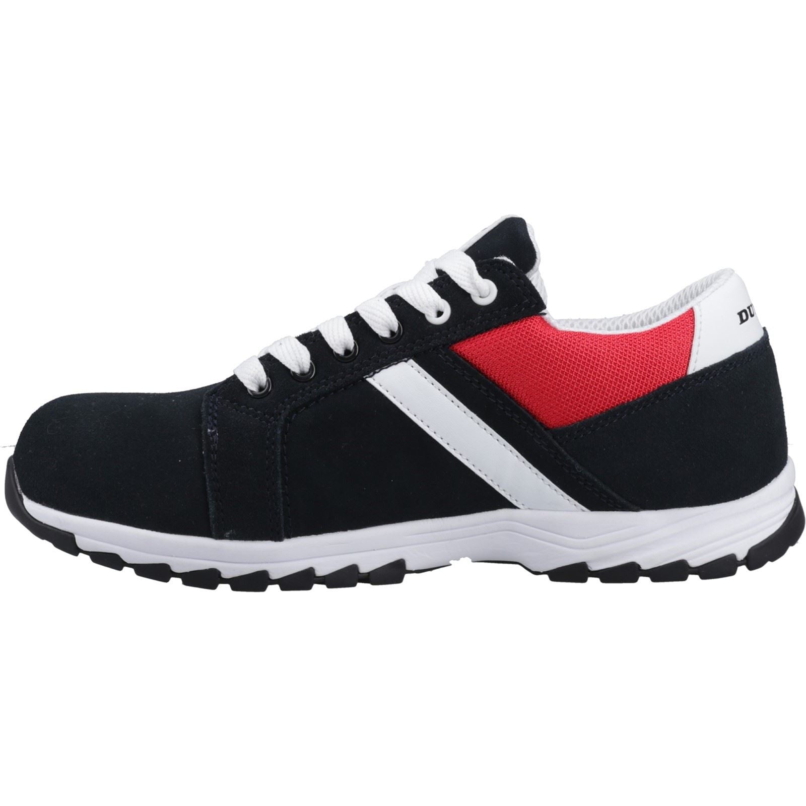 Dunlop Street Response Suede Men's Dark Blue/Red/White Safety Trainers