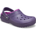 Crocs Classic Lined Thermoplastic Kid's Nightshade Clogs