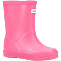 Hunter Kids First (Matte) Rubber Bright Pink Wellington Boots