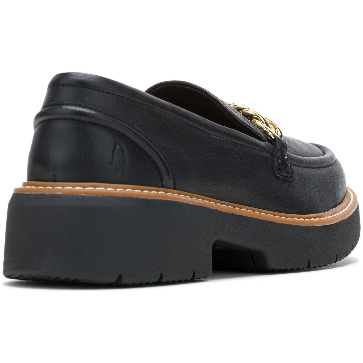Hush Puppies Jodie Leather Women's Black Loafers