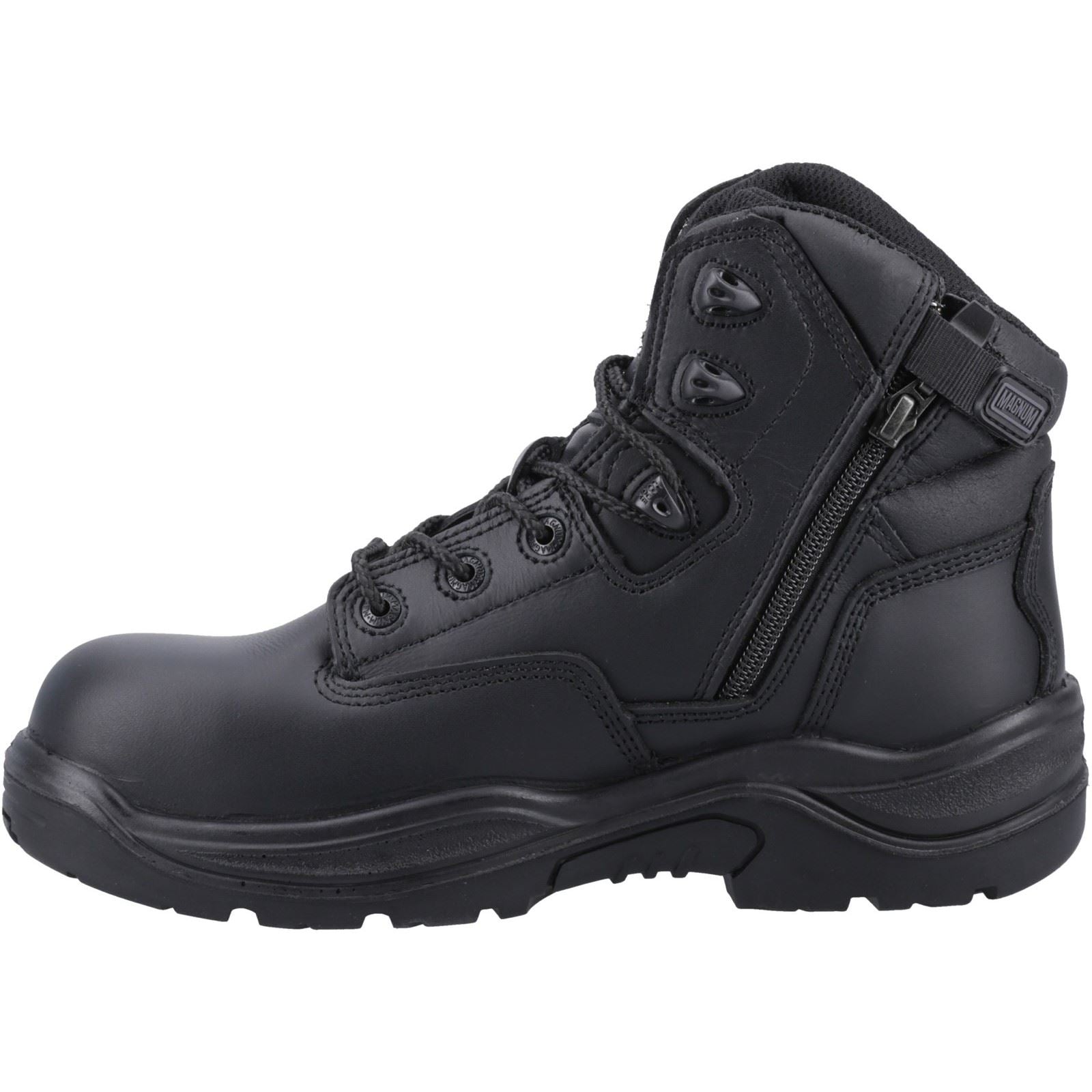 Magnum Responder Leather Black Safety Boots