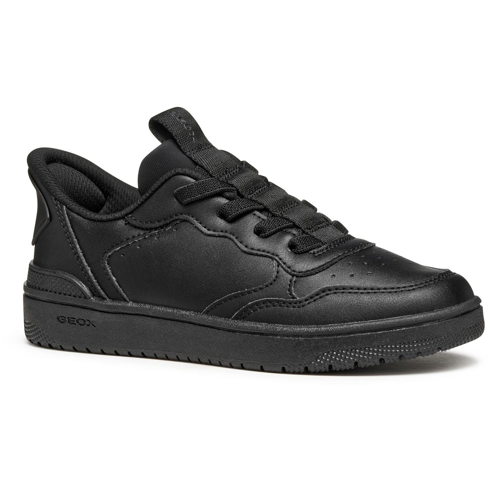 Geox J Washiba Fast In Black Trainers