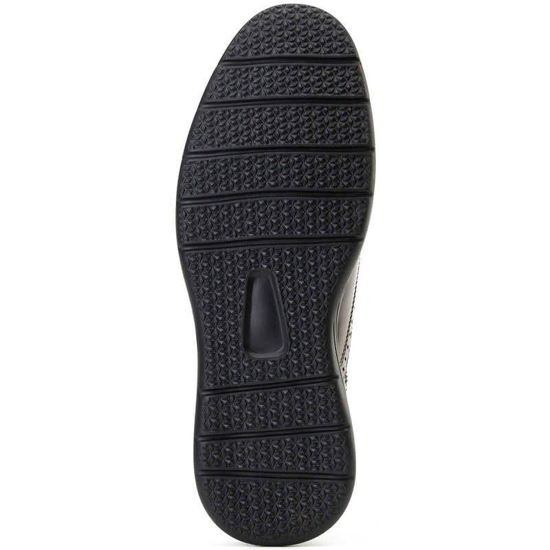 Base London Flight 25 Leather Men's Bordo Brogues Shoes