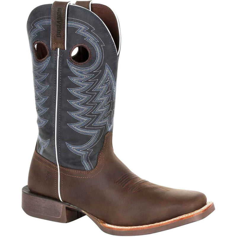 Durango Rebel Pro Leather Men's Belgian Brown/Denim Blue Boots