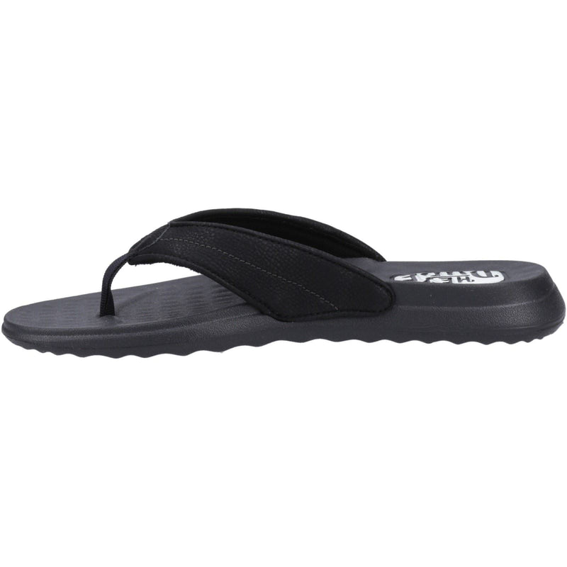 HEYDUDE Christi Flip Classic Synthetic Women's Black Sandals