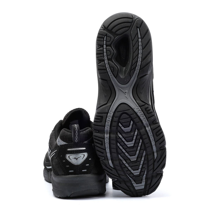 Mizuno MXR Tech Black / Metallic Grey Trainers