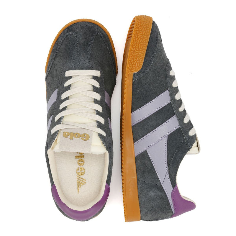 Gola Elan Suede Women's Storm/Foxglove Trainers