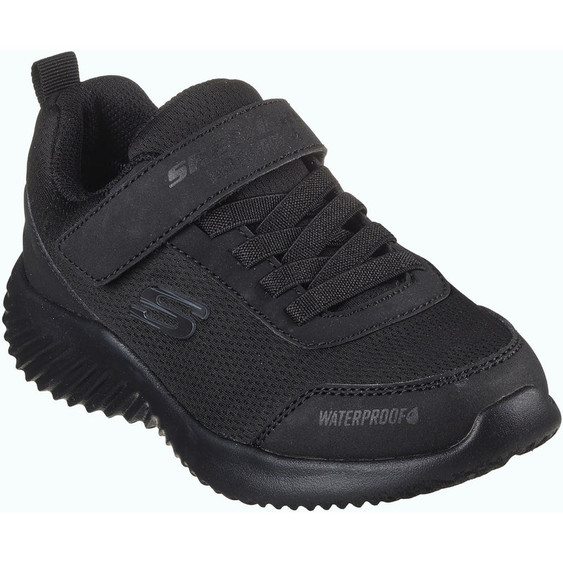 Skechers Bounder - Dripper Drop Synthetic Junior/Youth Boy's Black Trainers