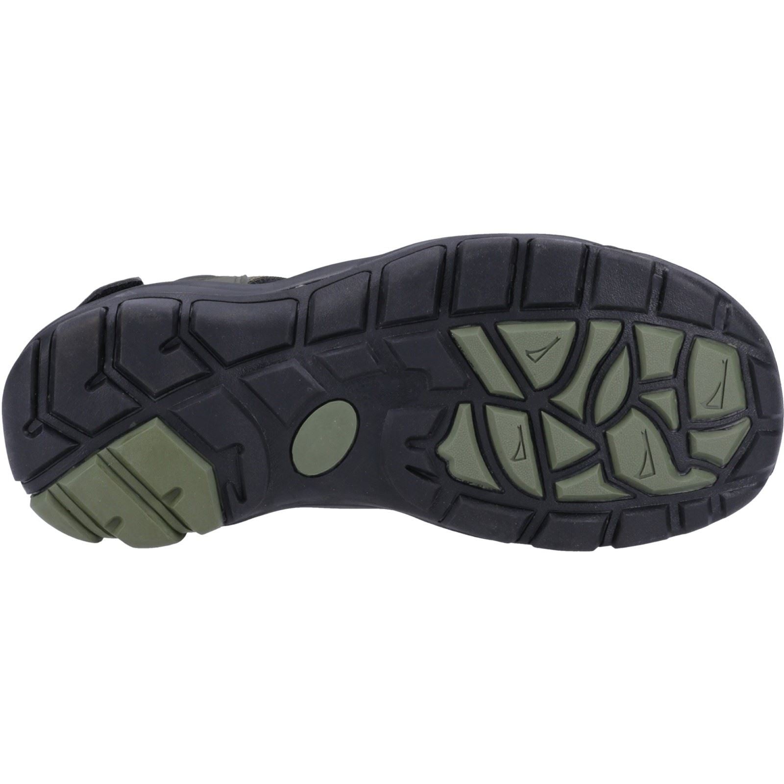 Hush Puppies Peru Synthetic/Webbing Men's Khaki Sandals